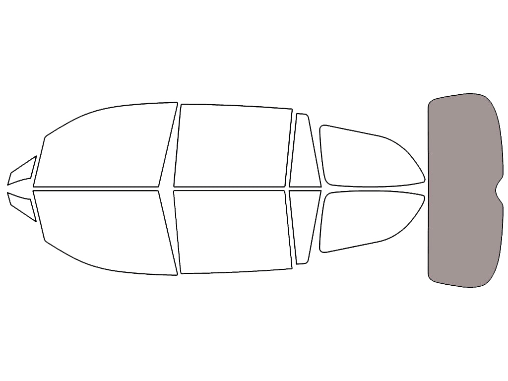Rear Windshield - 50%