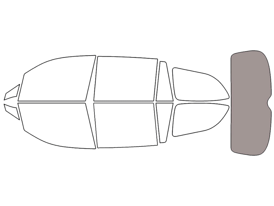 Rear Windshield - 50%