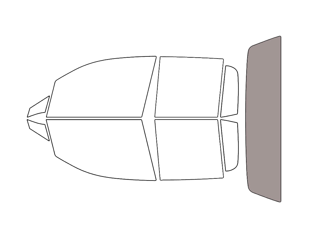Rear Windshield - 50%
