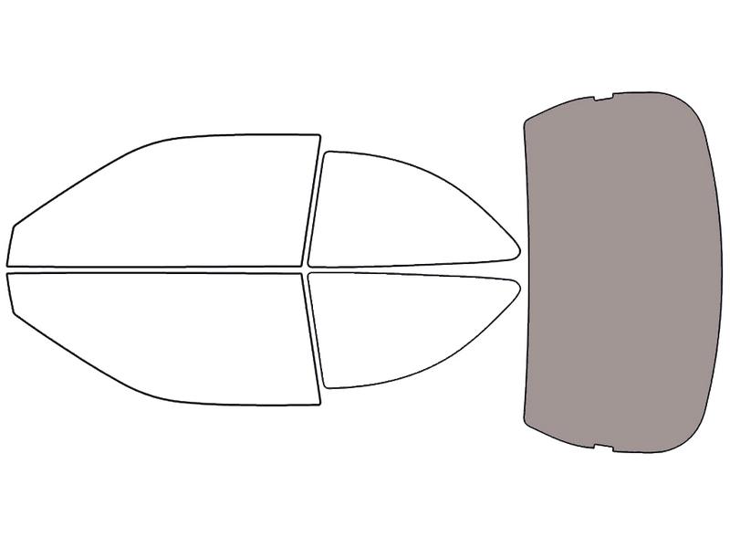 Rear Windshield - 50%