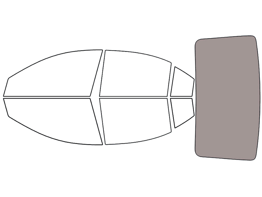 Rear Windshield - 50%