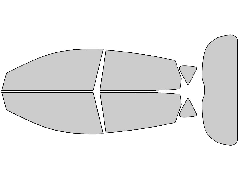Avery Dennison Hyundai Accent 2012-2017 Hatchback NR Pro Precut Window Tint Kit