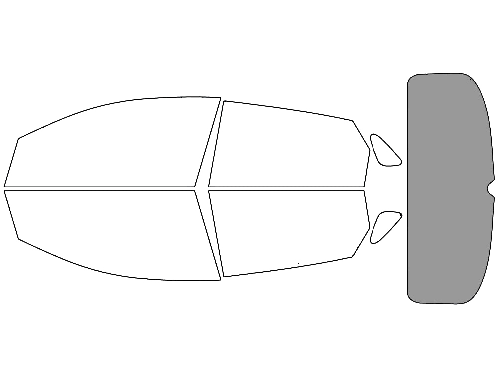 Rear Windshield - 50%