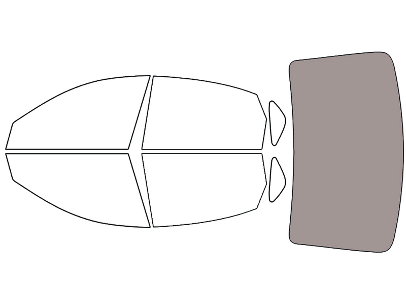 Rear Windshield - 50%