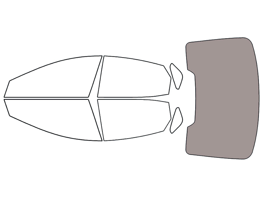 Rear Windshield - 50%
