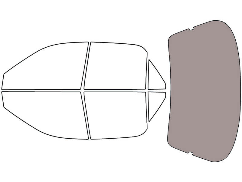 Rear Windshield - 50%