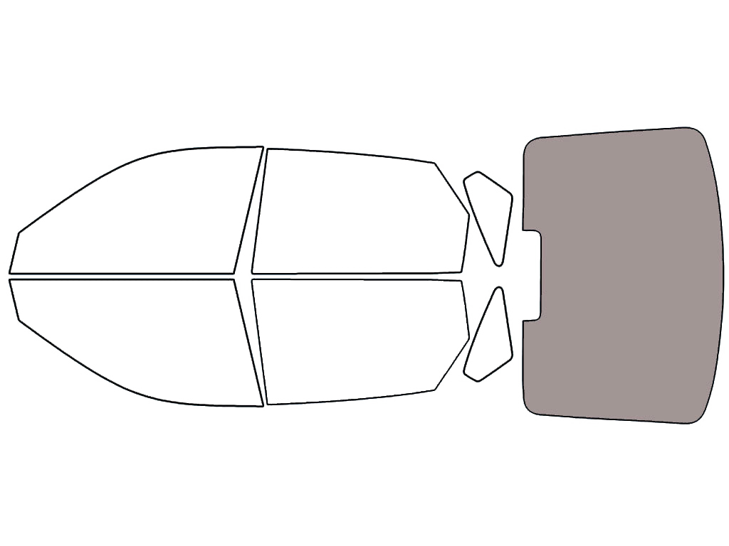 Rear Windshield - 50%