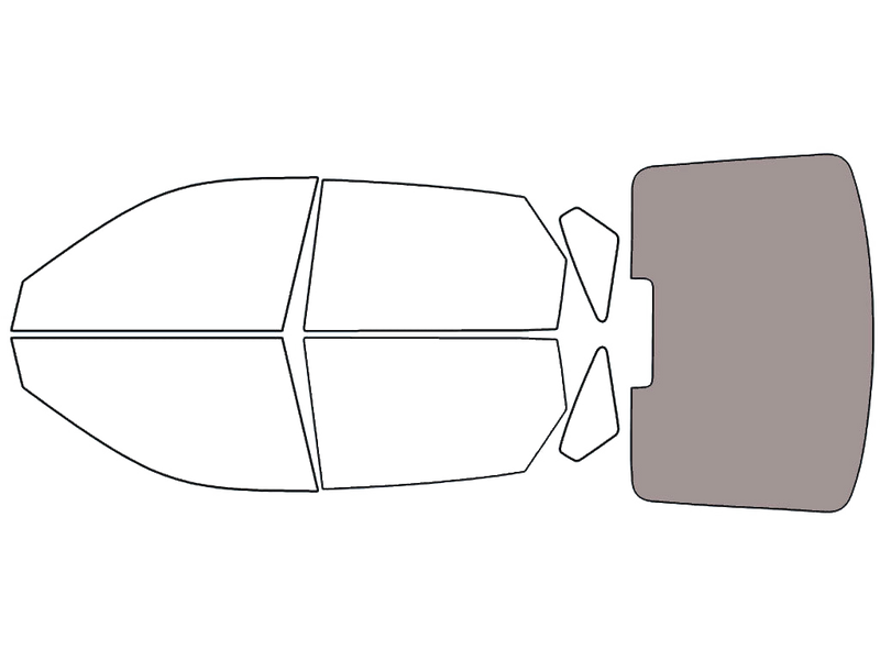 Rear Windshield - 50%