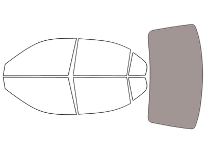 Rear Windshield - 50%