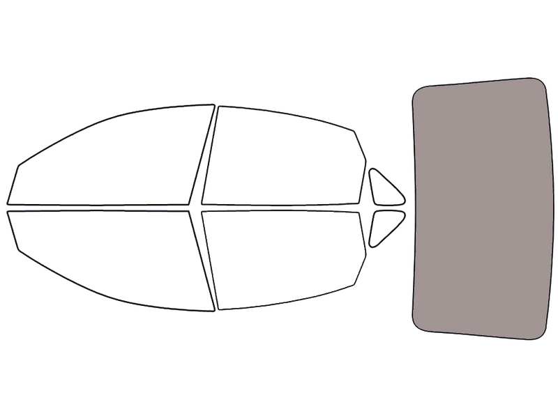 Rear Windshield - 50%