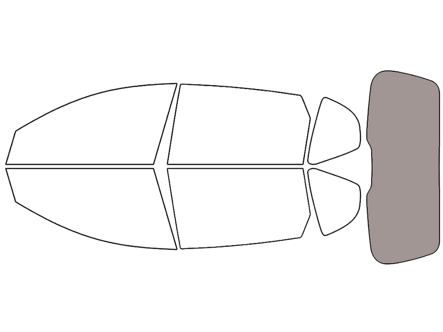 Rear Windshield - 50%