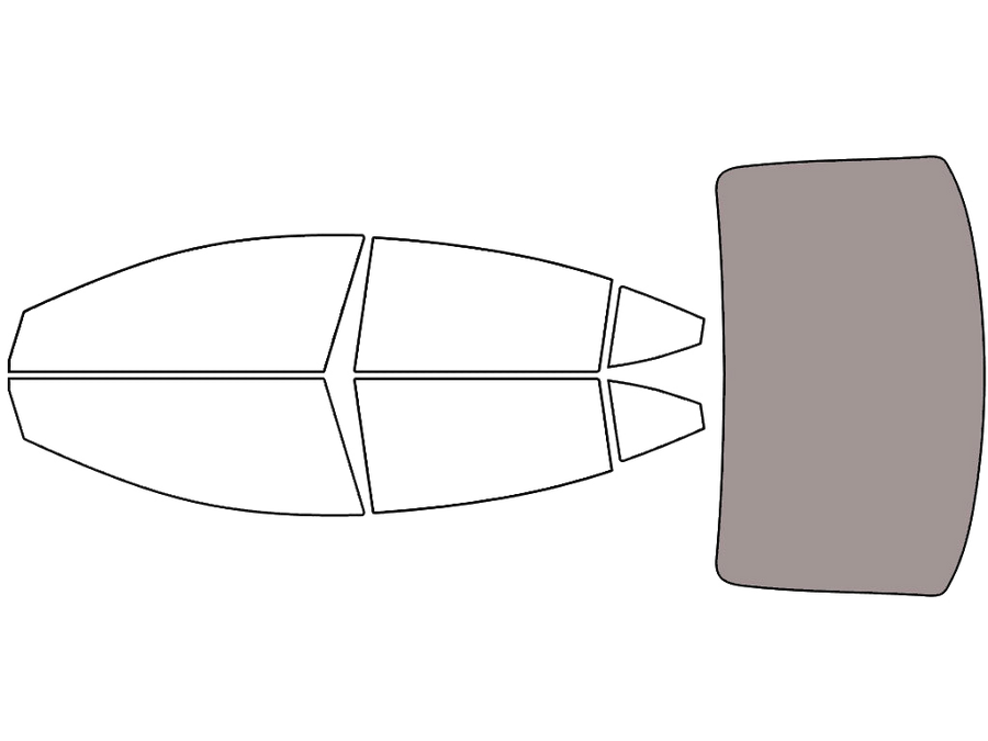 Rear Windshield - 50%