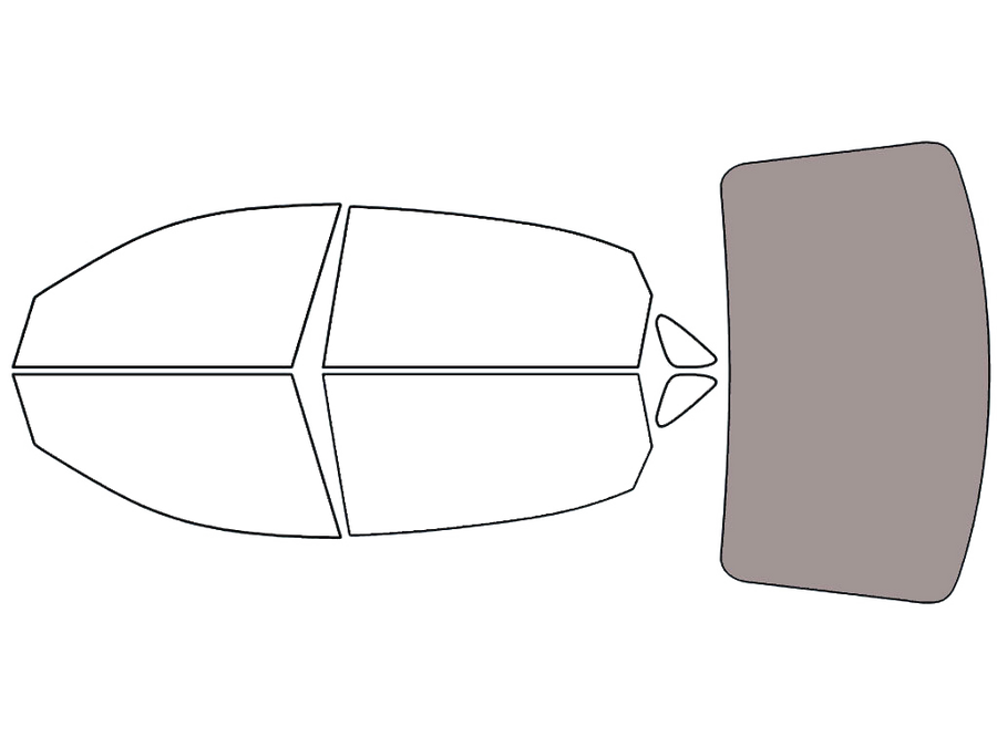 Rear Windshield - 45%
