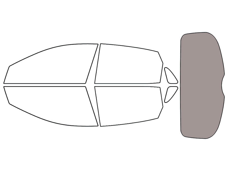 Rear Windshield - 50%