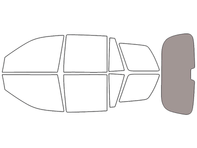 Rear Windshield - 50%