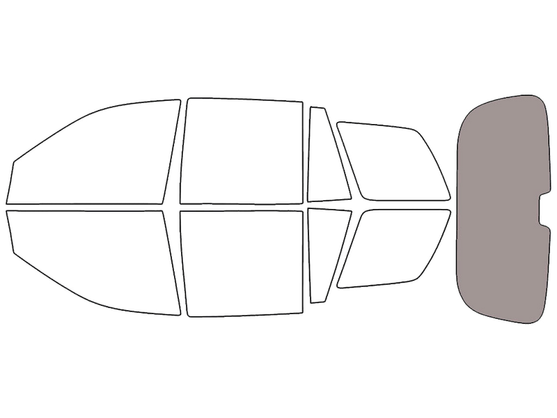 Rear Windshield - 50%