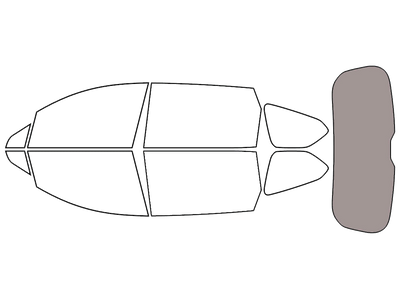 Rear Windshield - 50%
