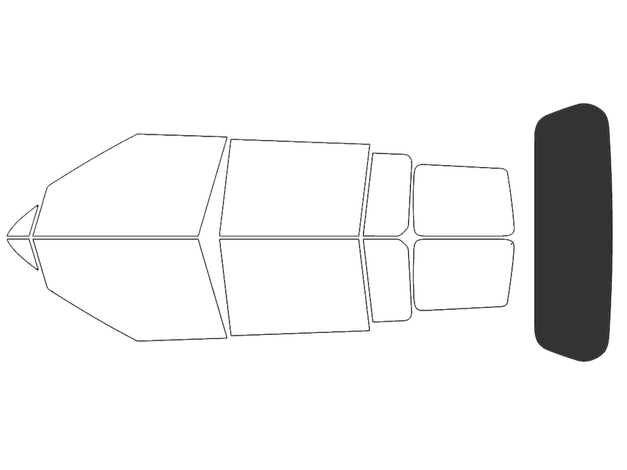 Rear Windshield - 15%