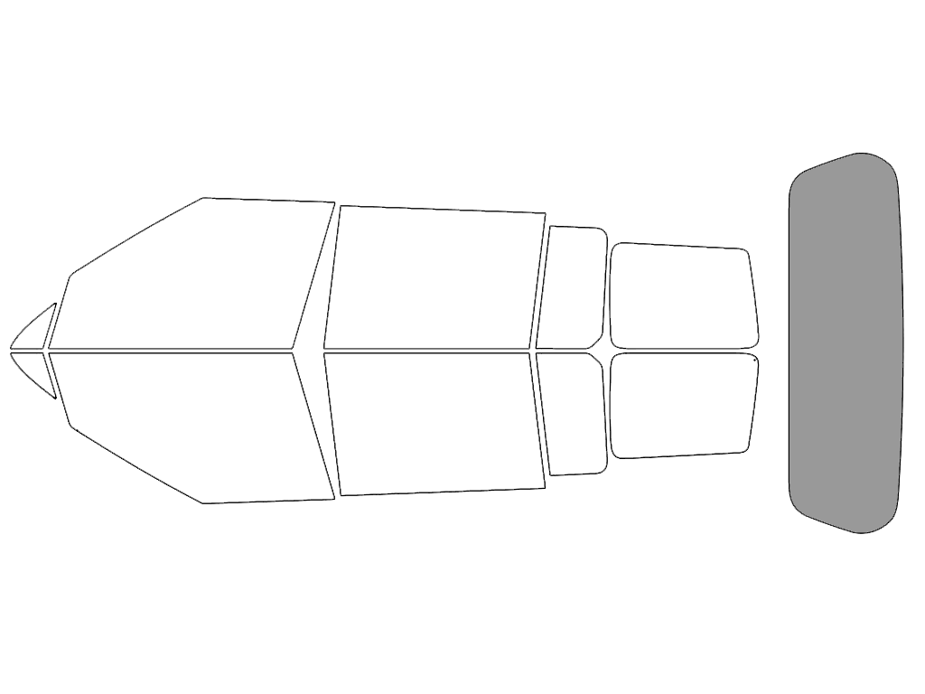 Rear Windshield - 50%