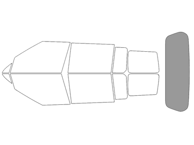 Rear Windshield - 50%