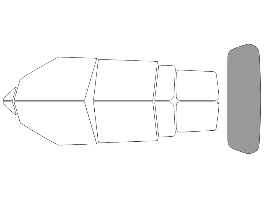 Rear Windshield - 50%