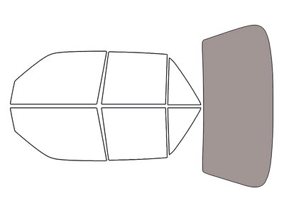 Rear Windshield - 50%
