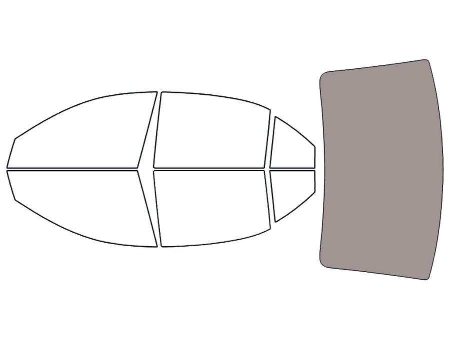 Rear Windshield - 50%