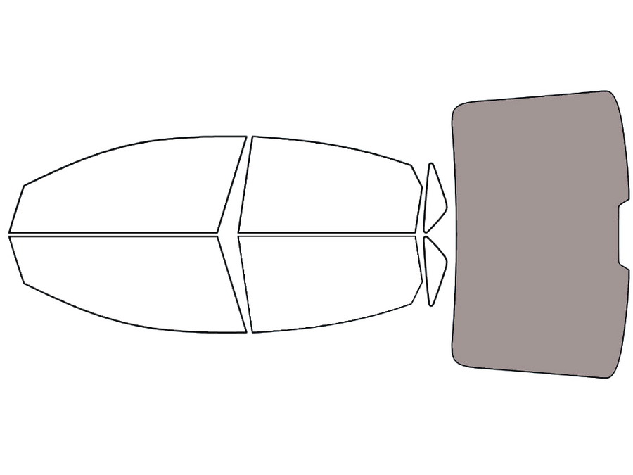 Rear Windshield - 50%