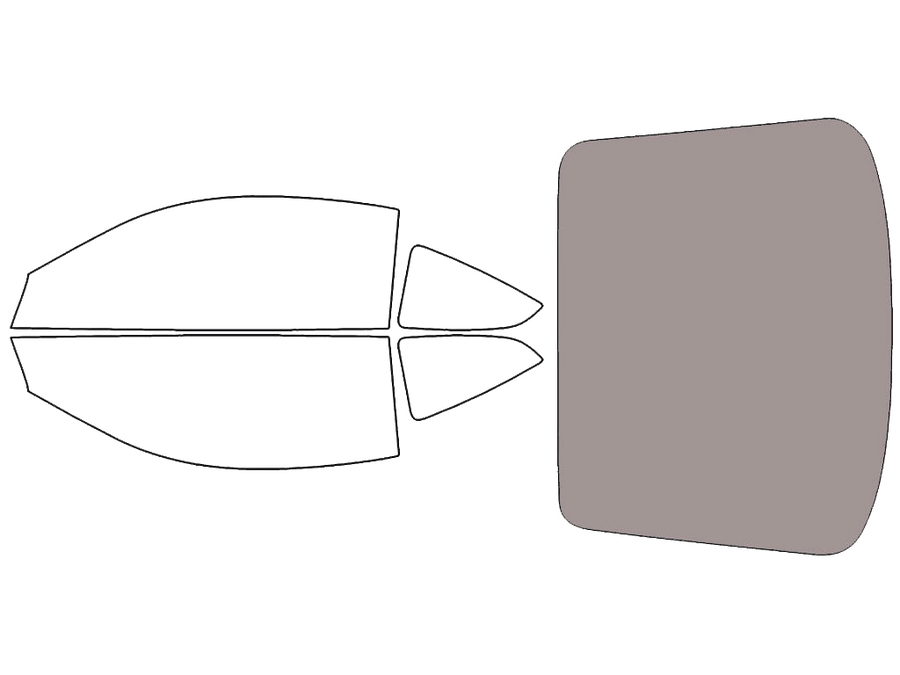 Rear Windshield - 50%