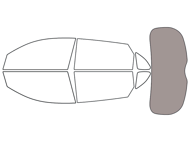 Rear Windshield - 50%
