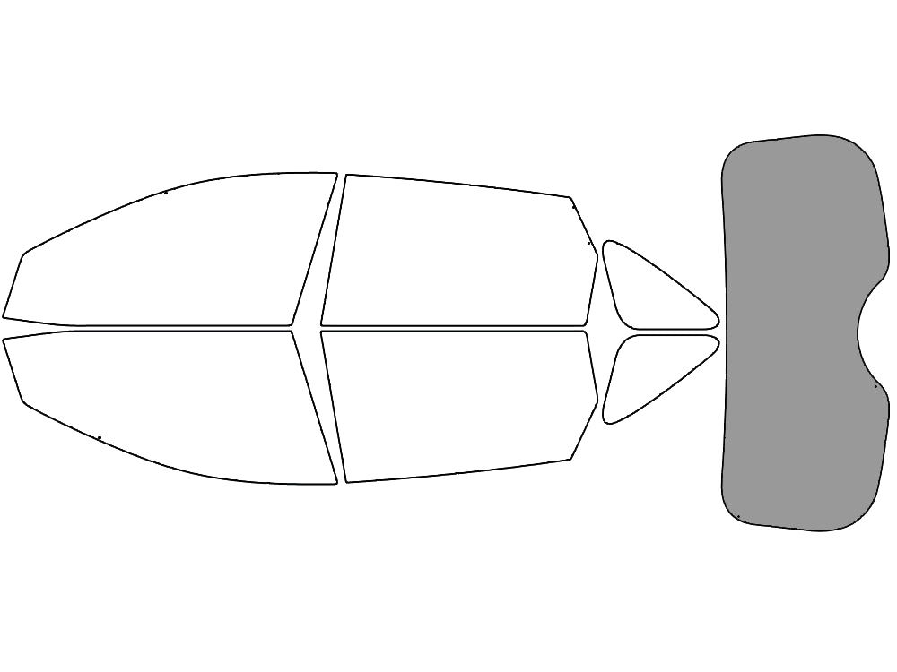 Rear Windshield - 50%