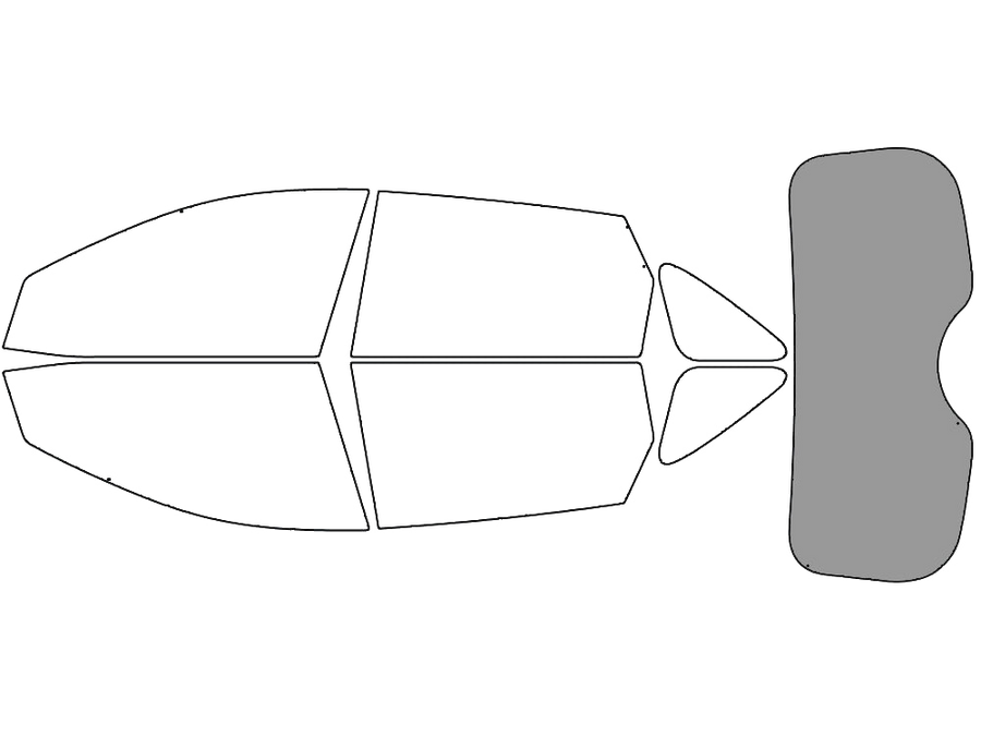 Rear Windshield - 50%