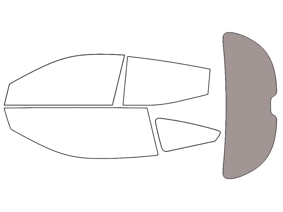 Rear Windshield - 50%