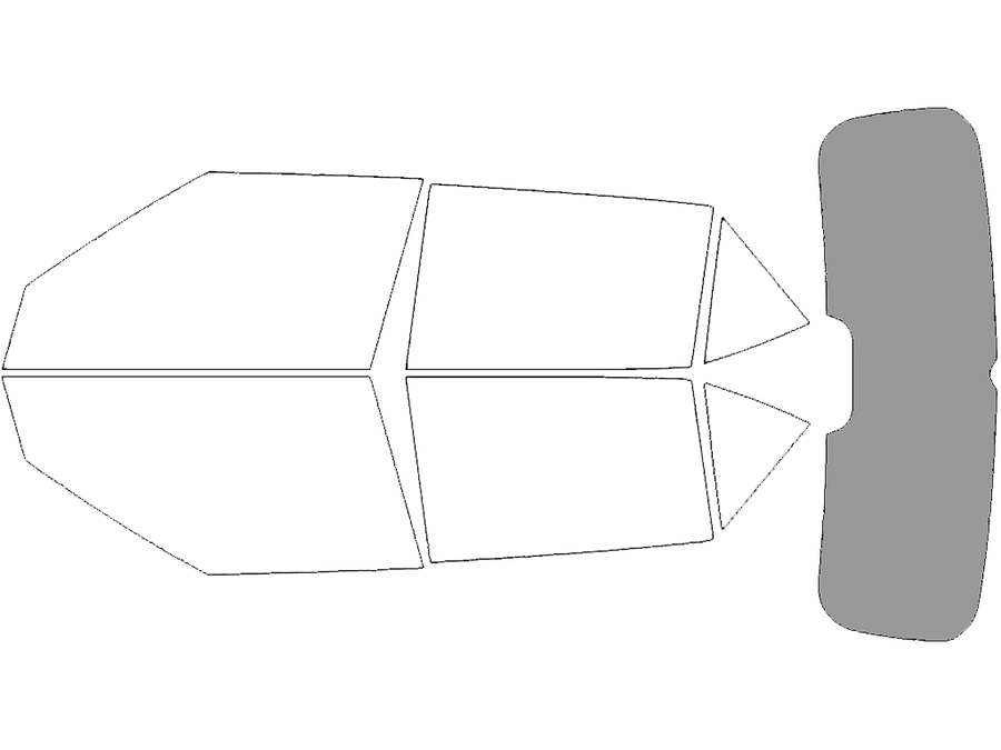 Rear Windshield - 50%