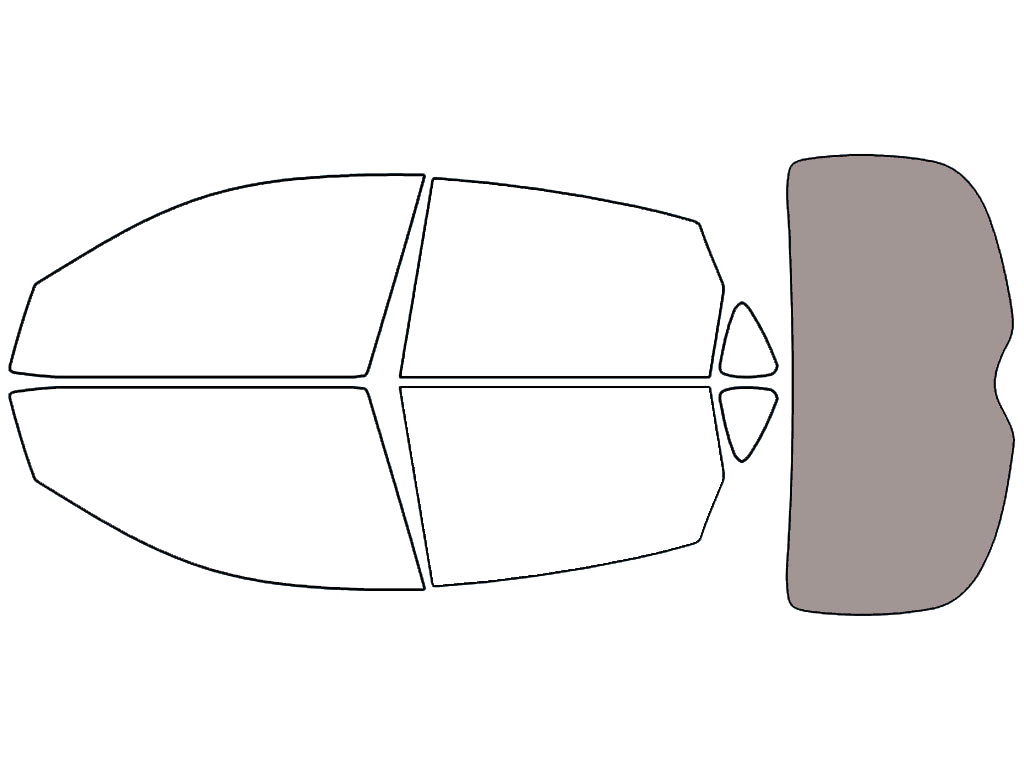 Rear Windshield - 50%