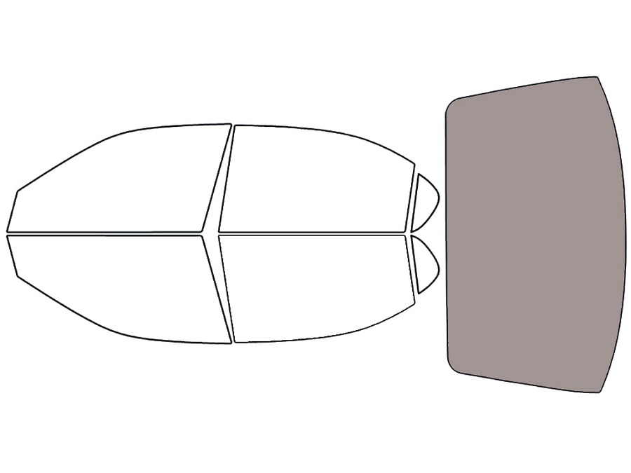 Rear Windshield - 50%