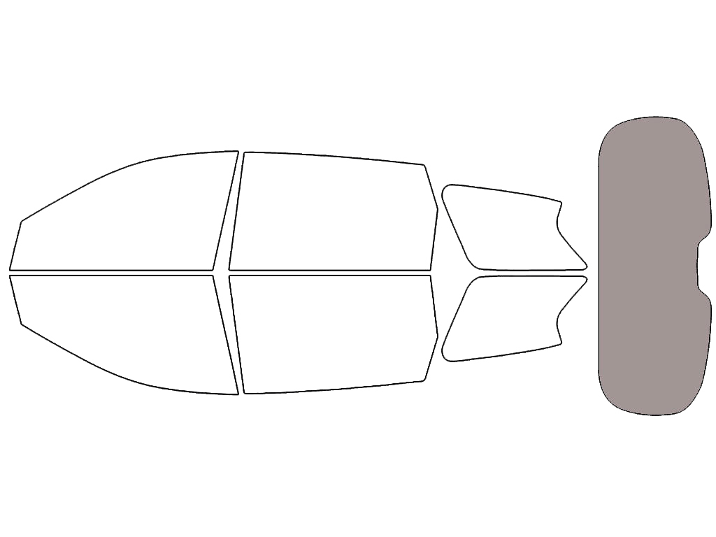 Rear Windshield - 50%