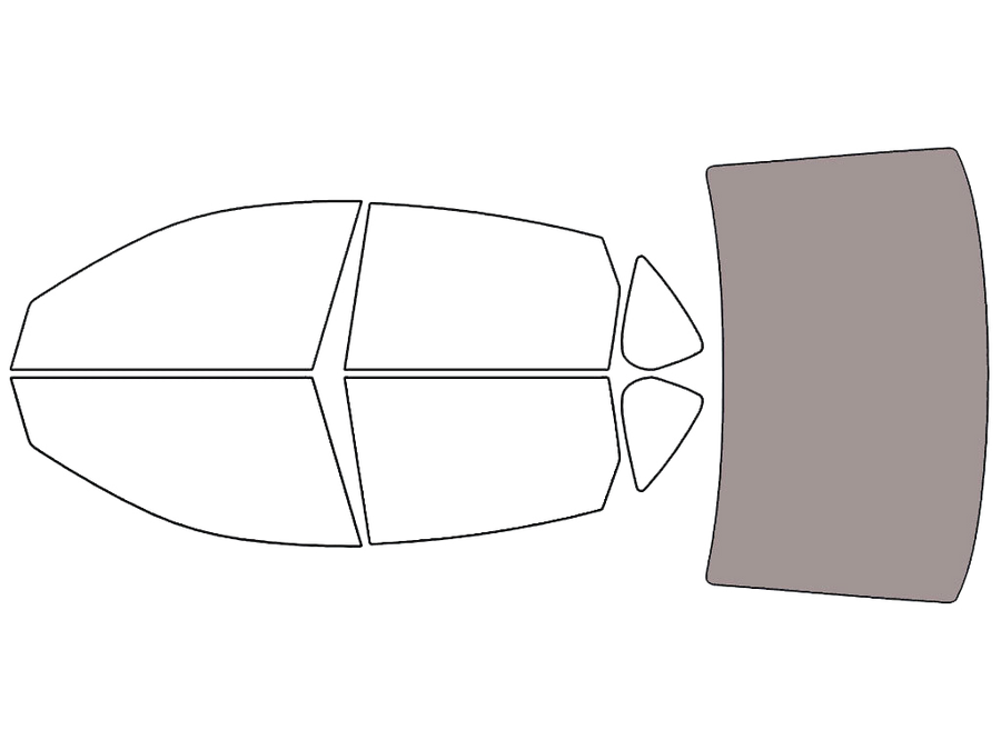 Rear Windshield - 50%