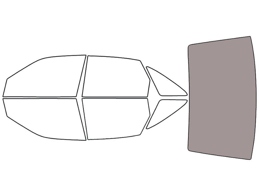 Rear Windshield - 50%