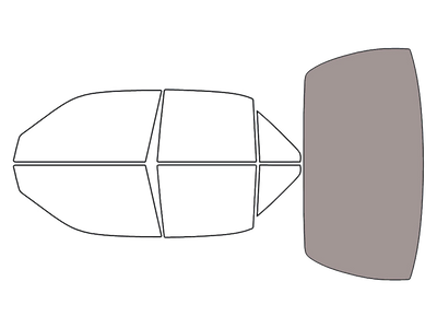 Rear Windshield - 50%