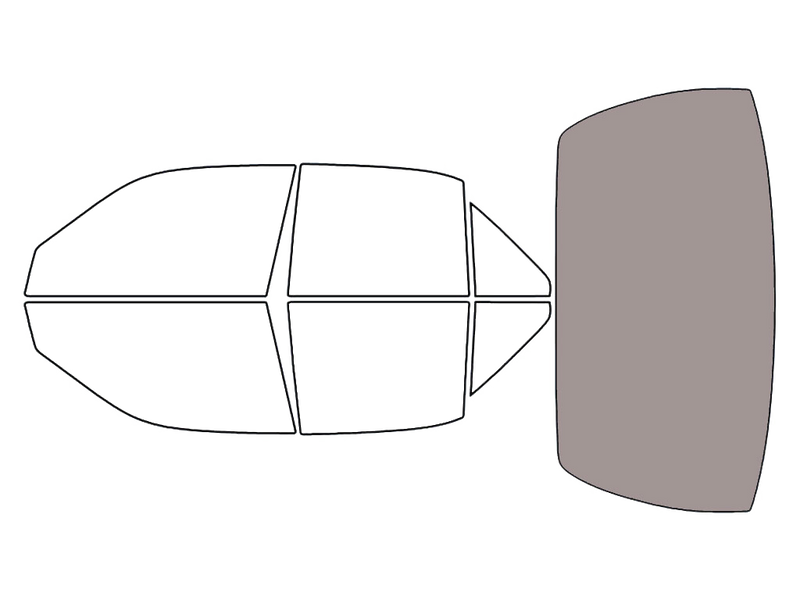 Rear Windshield - 50%