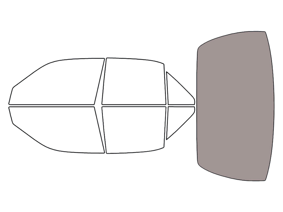 Rear Windshield - 50%