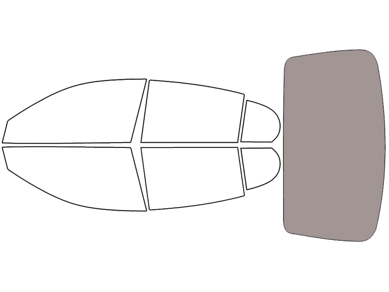 Rear Windshield - 50%