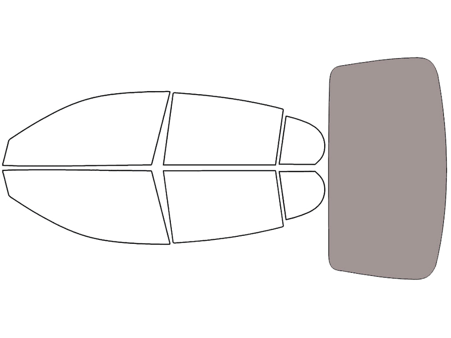 Rear Windshield - 50%