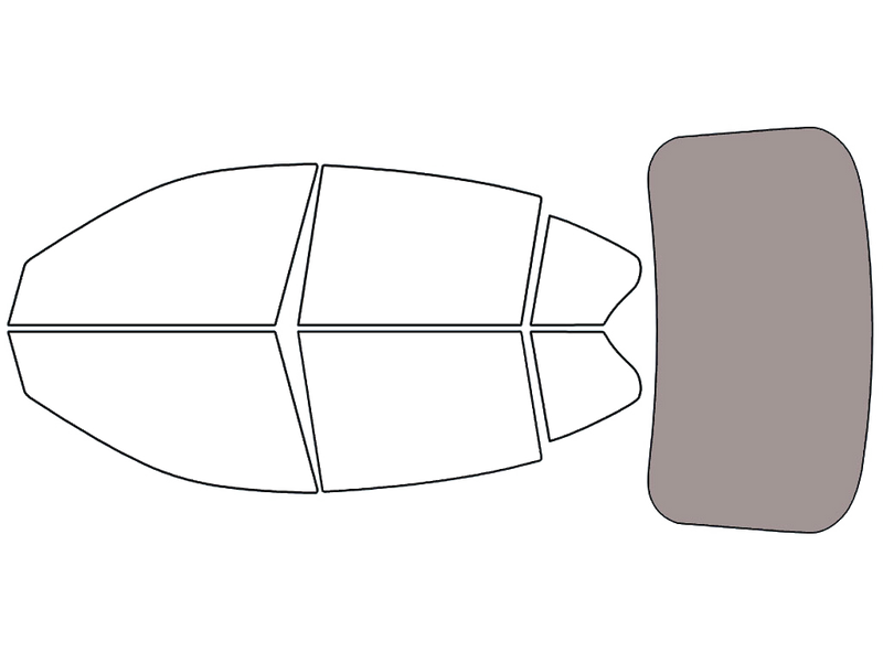 Rear Windshield - 50%