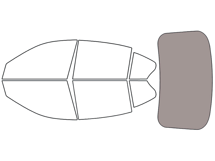 Rear Windshield - 50%
