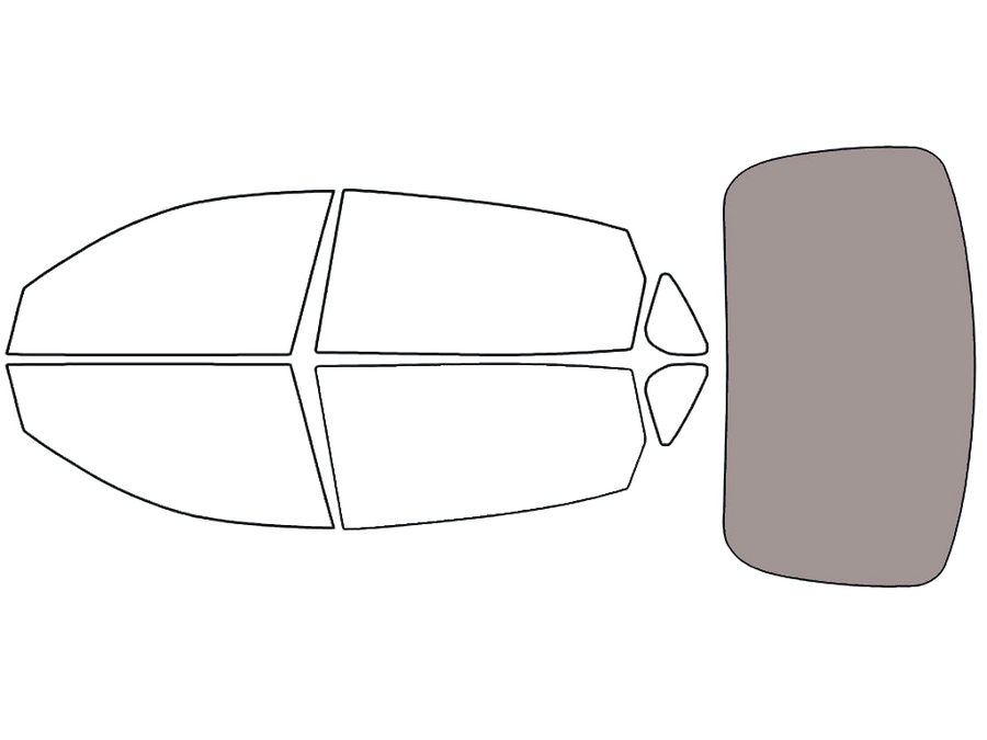 Rear Windshield - 50%