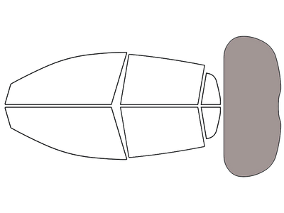 Rear Windshield - 50%