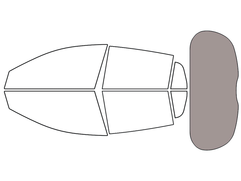 Rear Windshield - 50%