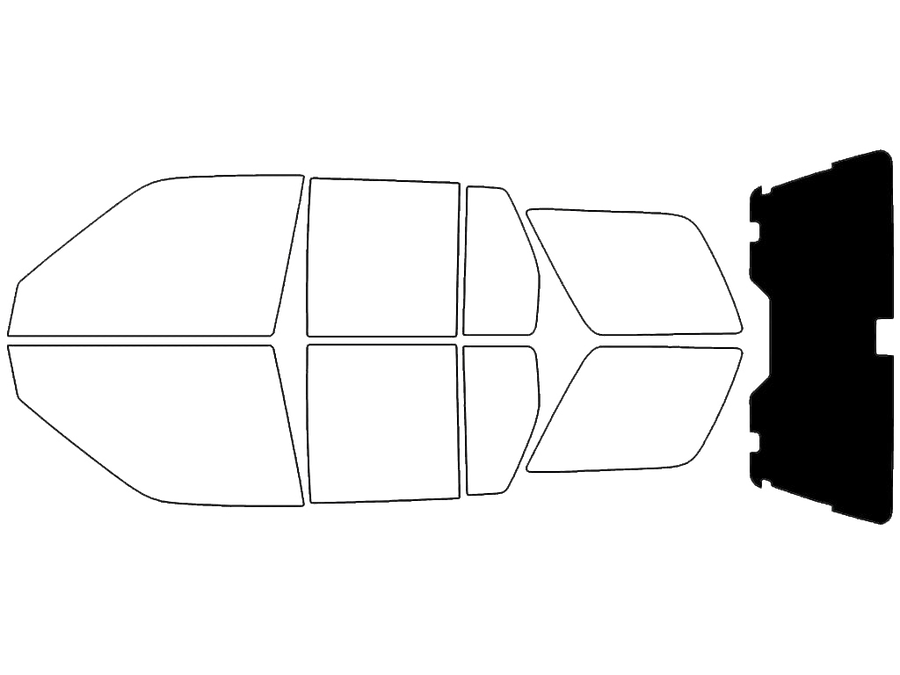 Rear Windshield - 5%